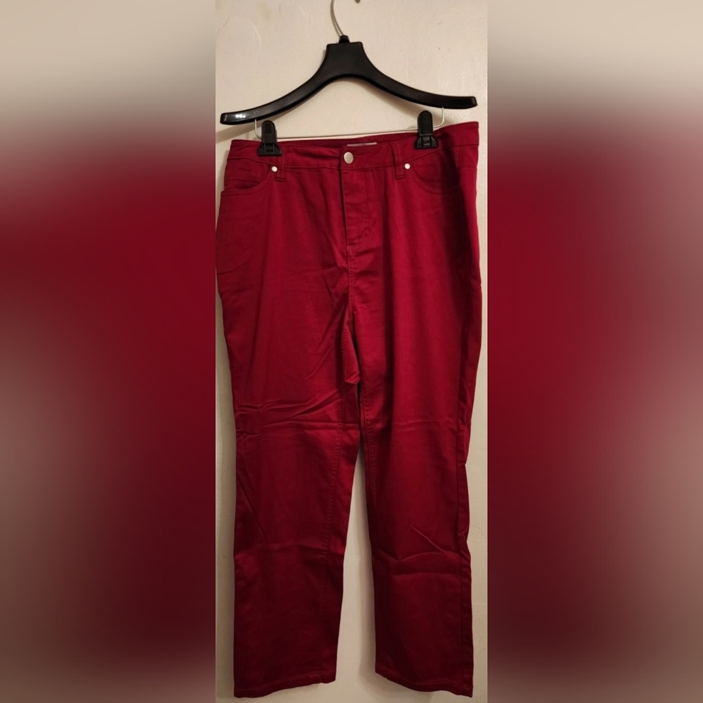 Catherines Women's Red Pants
